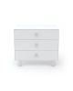 OEUF NYC - COMMODE MERLIN BLANCHE - 3 tiroirs