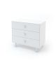 OEUF NYC - COMMODE MERLIN BLANCHE - 3 tiroirs