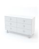 OEUF NYC - COMMODE MERLIN BLANCHE - 6 tiroirs