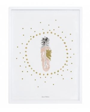 LILIPINSO - TABLEAU PLUMES & ETOILES