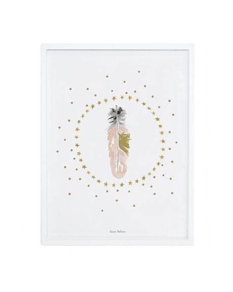 LILIPINSO - TABLEAU PLUMES & ETOILES