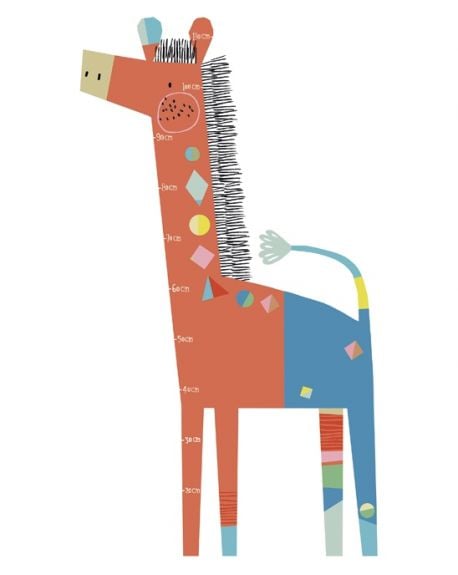 LILIPINSO - TOISE ADHESIVE GIRAFE MODERNE
