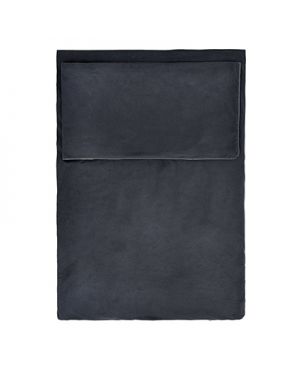 JACK N'A QU'UN OEIL - PEGASE - Duvet cover & Cushion - 140 x 200 cm & 64 cm - Night / Soft grey