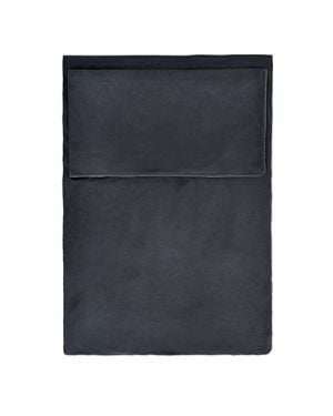 JACK N'A QU'UN OEIL - PEGASE BICOLORE - Housse de couette et taie - 140 x 200 cm et 64 cm - Nuit/Gris souris