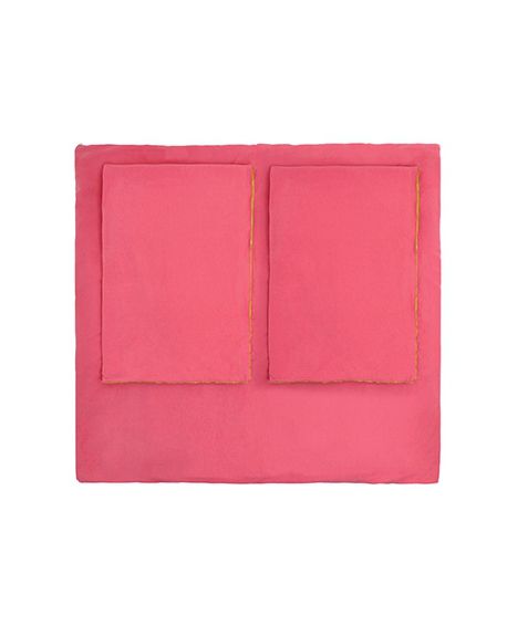 JACK N'A QU'UN OEIL - COCOON - Duvet & cushions cover - Pink paradise and pearl 200x200 cm