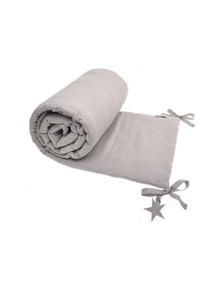 JACK N'A QU'UN OEIL - ETOILES CENTAURE - Crib liner - Light Grey
