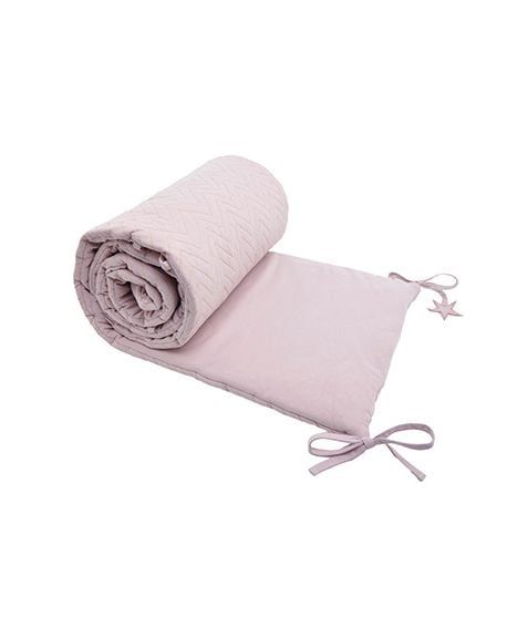 JACK N'A QU'UN OEIL - ZIGZAG CENTAURE - Crib Liner - Light Pink
