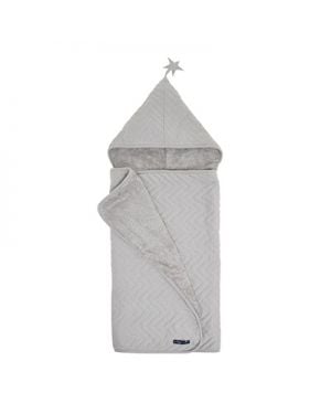 JACK N'A QU'UN OEIL - ZIGZAG JUPITER - Cape de bain - Gris souris