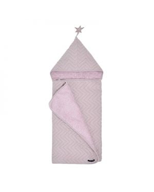 JACK N'A QU'UN OEIL - ZIGZAG JUPITER - Cape de bain - Rose poudre