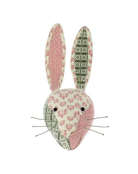 Fiona WALKER - GIRL PATCHWORK RABBIT TROPHY 
