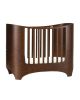LEANDER - DESIGN CONVERTIBLE COT from 0 to 8 years old - Walnut