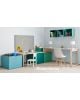 ASORAL - Bureau et Casiers de rangement - 20 coloris