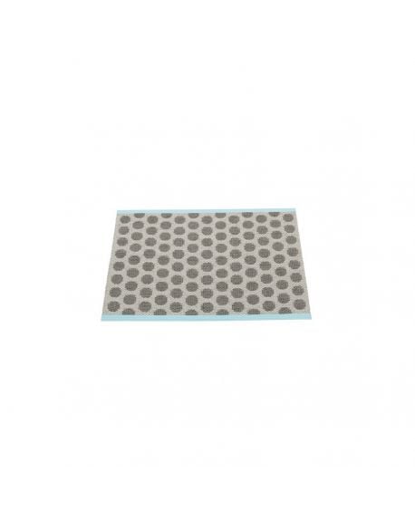 PAPPELINA - NOA GRIS/CHOCOLAT - Tapis design en plastique 70 x 50 cm