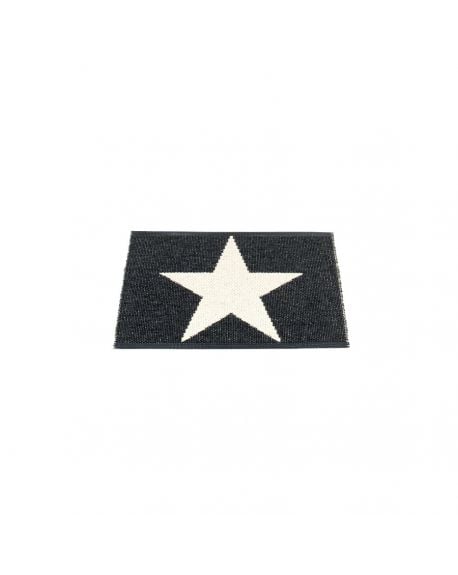 PAPPELINA - VIGGO NOIR - Tapis design en plastique 70 x 50 cm