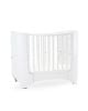 LEANDER - DESIGN CONVERTIBLE COT from 0 to 7 years old - White