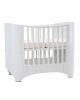 LEANDER - DESIGN CONVERTIBLE COT from 0 to 8 years old - White