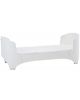 LEANDER - DESIGN CONVERTIBLE COT from 0 to 8 years old - White