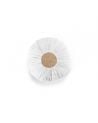 Mouche - Coussin Boule Blanc/Or - Moyen Modèle - Chambre Enfant
