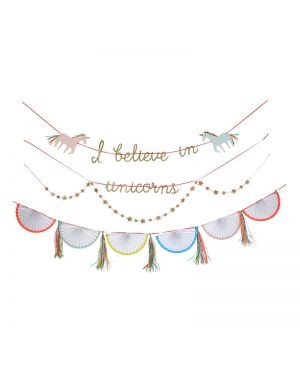 Meri Meri - Guirlande Licorne