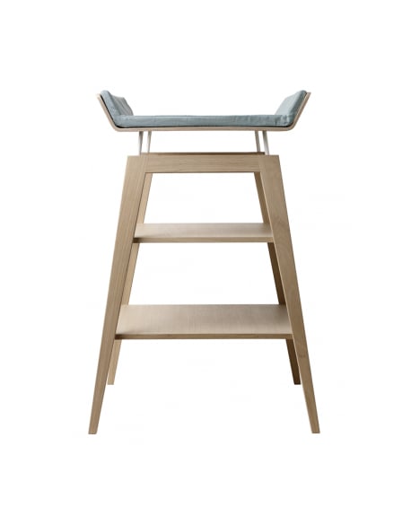 LEANDER - Table à langer avec matelas en mousse Leander Linea™, Chêne