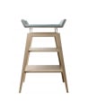 LEANDER - Table à langer avec matelas en mousse Leander Linea™, Chêne