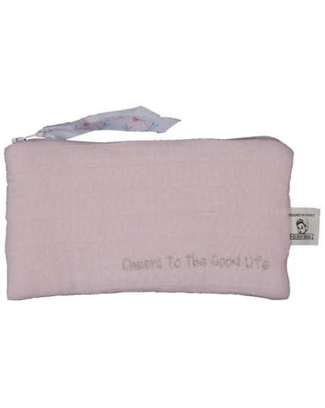 Les Petits Vintage - EMBROIDERED KIT - POWDERY PINK