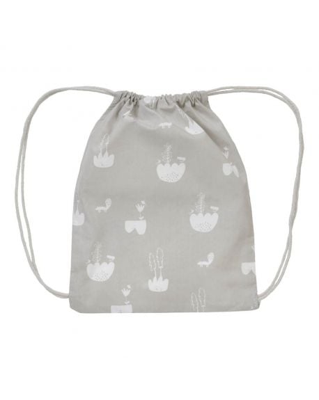 FERM LIVING - Sac de gym - Paysages Gris