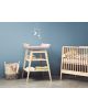 LEANDER - Changing table linea Oak with mattress