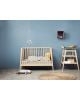 LEANDER - Changing table linea Oak with mattress