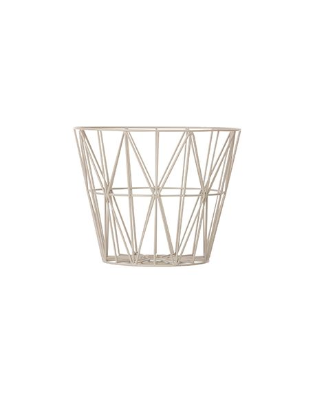 FERM LIVING - Wire Basket Medium - Grey