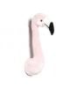 WILD & SOFT - Trophée en peluche - Tête de Flamant rose