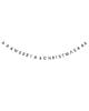 Meri Meri - Mini Glitter Xmas Garland
