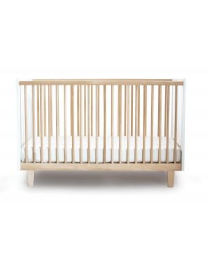 OEUF - RHEA, Design convertible cot White / Birch