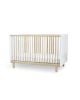 OEUF - RHEA, Design convertible cot White / Birch