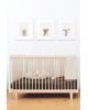 OEUF - RHEA, Design convertible cot White / Birch