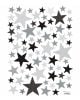 LILIPINSO - Sticker Etoiles grises