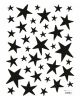 LILIPINSO - Sticker étoiles noires