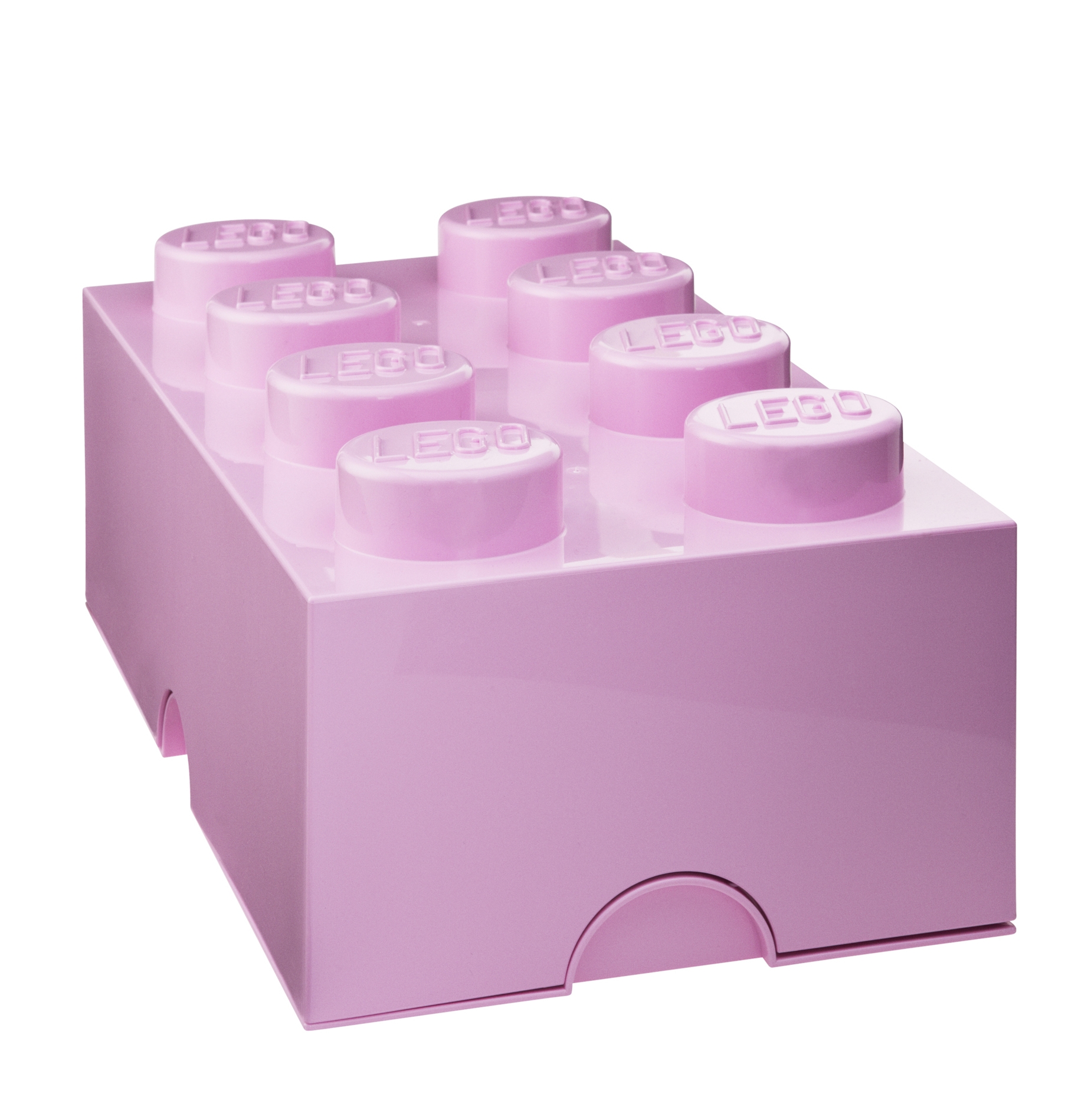 pink lego storage