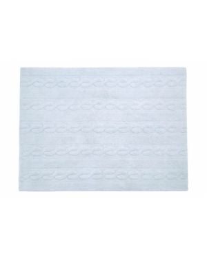 LORENA CANALS - TRENZAS Soft Blue - 120 X 160 cm