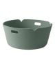 MUUTO-RESTORE - DESIGN STORAGE BASKET - Dusty Green - 52 cm