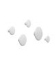 MUUTO -THE DOTS Wall hook Large White