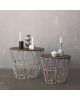 FERM LIVING - Couvercle pour panier Wire - Medium - Noir