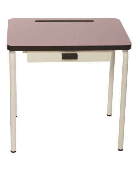 LES GAMBETTES REGINE - Bureau enfant design 2-7 ans - Rose Poudré