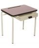 LES GAMBETTES REGINE - Bureau enfant design 2-7 ans - Rose Poudré