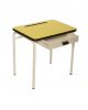 LES GAMBETTES REGINE - Design school desk for kids 2-7 y.o. - Yellow