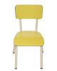 LES GAMBETTES LITTLE SUZIE - Chaise d'écolier design - Jaune pâle