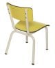 LES GAMBETTES LITTLE SUZIE - Chaise d'écolier design - Jaune pâle