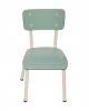 LES GAMBETTES LITTLE SUZIE - Chaise d'écolier design - Bleu jade