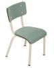 LES GAMBETTES LITTLE SUZIE - Chaise d'écolier design - Bleu jade