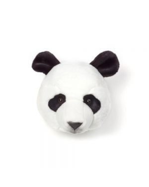 WILD & SOFT - Trophée en peluche - Tête de Panda